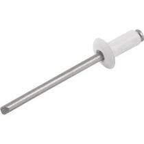 Rebite de repuxo 3,2 x 10 mm branco 310 com 1000 peças Rebite de repuxo 3,2 x 10 mm branco 310 com 1000 peças