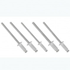 Rebite de repuxo em alum�nio com 60 pe�as - 1777