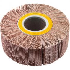 Roda de lixa 150 mm x 50 mm sem haste gr�o 100 