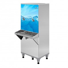 Bebedouro industrial de coluna 50 litros em a�o inox - B50