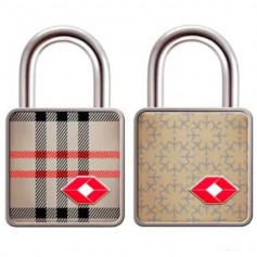 Cadeado 35 mm com chave TSA cinza-misto 2 peças - Twinpack Cadeado 35 mm com chave TSA cinza-misto 2 peças - Twinpack