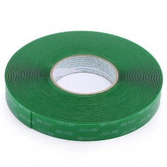 Fita dupla face VHB de adesivo transferível transparente 9,5 mm x 20 m - 4910 Fita dupla face VHB de adesivo transferível transparente 9,5 mm x 20 m - 4910