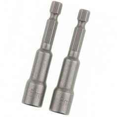 Jogo de soquete magn�tico 8 x 65 mm encaixe de 1/4