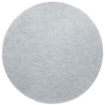 Disco lustrador para enceradeira 350 mm branco Super pro - 9935