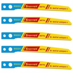 L�mina serra tico tico encaixe Makita 65 mm 24 dentes bimetal para metal 5 pe�as - BS324