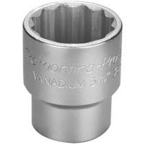 Soquete estriado 36 mm encaixe 3/4