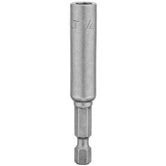 Soquete magn�tico sextavado 1/4&rsquo;&rsquo; x 65 mm encaixe 1/4