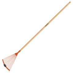 Vassoura met�lica 22 dentes com cabo de 120 cm