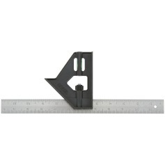 Esquadro combinado met�lico de 12