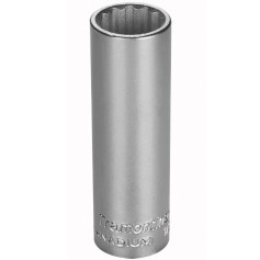 Soquete estriado longo 19 mm encaixe 1/2
