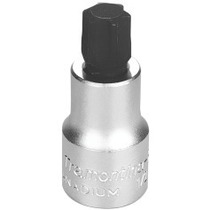 Soquete com ponta hexalobular T-60 encaixe 1/2