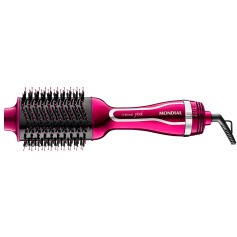 Escova secadora 1200W 3 em 1 Chrome Pink - ES-04