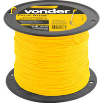 Fio de nylon para aparador de grama 1,6 mm x 500 m Fio de nylon para aparador de grama 1,6 mm x 500 m