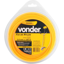 Fio de nylon redondo 2,0 mm x 100 metros para ro�adeira