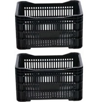 Kit 2 Caixas plásticas para hortifruti 31 x 34 x 55 cm Kit 2 Caixas plásticas para hortifruti 31 x 34 x 55 cm