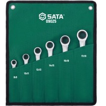 Jogo de chave estrela com catraca de 8 a 19 mm com 6 pe�as - ST09025SJ