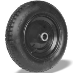 Roda completa com pneu c�mara 14 x 3.1/2