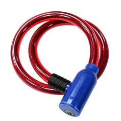 Cadeado para bicicleta 60 cm com chave - CD-35 Cadeado para bicicleta 60 cm com chave - CD-35