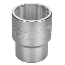 Soquete estriado 32 mm encaixe 3/4