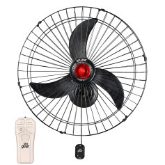 Ventilador de parede 70 cm oscilante com controle remoto - V70