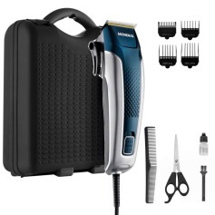 Máquina de cortar cabelo com maleta e acessórios Titanium Power - CR-09M Máquina de cortar cabelo com maleta e acessórios Titanium Power - CR-09M