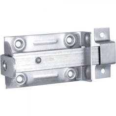 Fecho chato com porta-cadeado 3 Fecho chato com porta-cadeado 3