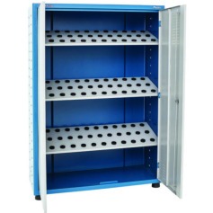 Armário porta-cones com 3 prateleiras inclinadas - AM-20 Armário porta-cones com 3 prateleiras inclinadas - AM-20