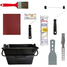 Kit para pintura com 7 pe�as