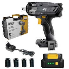 Chave de impacto a bateria 21V encaixe 1/2