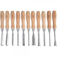 Jogo de form�es para entalhe de 6 a 16 mm com 11 pe�as 