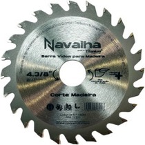 Disco de serra para madeira 110 x 20 mm 24 dentes - 06059 Disco de serra para madeira 110 x 20 mm 24 dentes - 06059