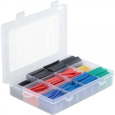 Jogo de tubos isolantes termorretr�teis 560 pe�as