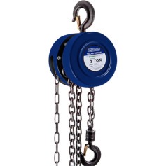 Talha manual com capacidade de 1000 kg e 3 metros de corrente - TA-3