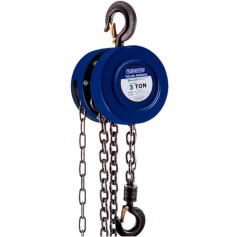 Talha manual com capacidade de 3000 kg e 3 metros de corrente - TA-7