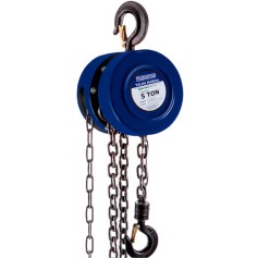 Talha manual com capacidade de 5000 kg e 5 metros de corrente - TA-10