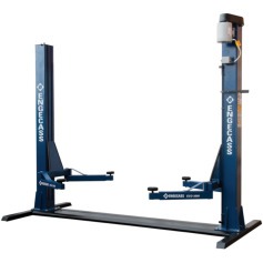 Elevador automotivo 2,6T lubrifica��o a �leo azul monof�sico - ECO 2600