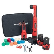 Kit nano mini politriz e nano politriz 12V 2Ah com 2 baterias e acess�rios - SGT-8103