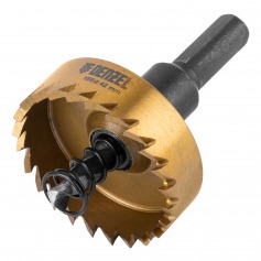 Serra copo para metal 42 mm revestimento em Nitreto de Tit�nio com suporte