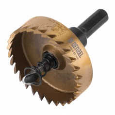 Serra copo para metal 50 mm revestimento em Nitreto de Tit�nio com suporte