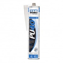 Adesivo selante PU branco cartucho 310ml - PU40 Adesivo selante PU branco cartucho 310ml - PU40
