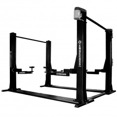 Elevador automotivo 5T 4 colunas lubrifica��o a graxa trif�sico preto - EC4B 5000