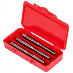 Jogo de macho manual aço rápido M6 x 1 mm com 3 peças - E559M6NO8 Jogo de macho manual aço rápido M6 x 1 mm com 3 peças - E559M6NO8