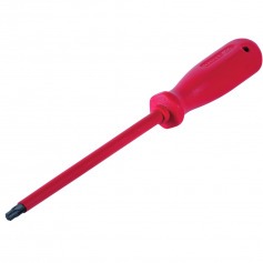 Chave hexalobular isolada T8 x 100 mm com cabo - 163 BTX NR