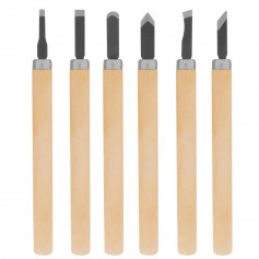 Jogo de form�es para escultura com 6 pe�as - 2460655