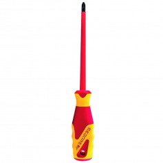 Chave de fenda isolada 2,5 mm a�o molibd�nio-van�dio-plus - VDE 2170