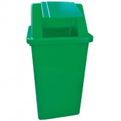 Cesto coletor de lixo 100L com tampa sem adesivo - CD11VM