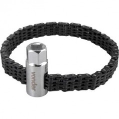 Saca filtro de �leo com corrente dupla ajust�vel at� 143 mm