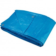 Lona de polietileno 9 x 4 m 100 micra azul