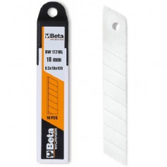 L�mina para estilete 18 mm 10 unidades com estojo - BW 1771RL