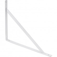 Cantoneira tipo m�o francesa 20 cm branca